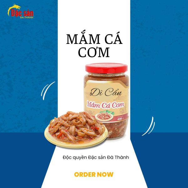 Mắm cá cơm Dì Cẩn