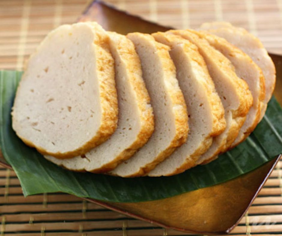 chả lụa chiên