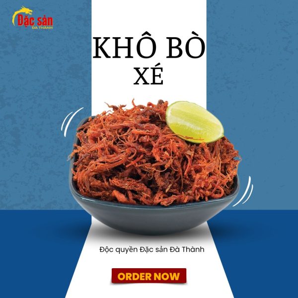 Khô Bò Xé Đặc Sản Đà Nẵng
