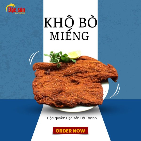 Khô Bò Miếng Đặc sản Đà Nẵng