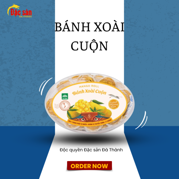 Bánh xoài cuộn Đặc sản Đà Nẵng
