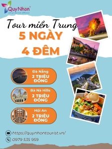 Tour miền Trung 5 ngày 4 đêm